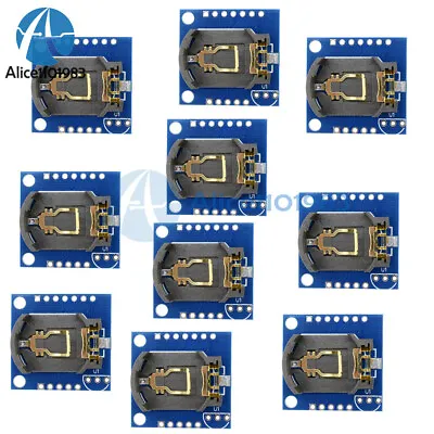 10PCS I2C RTC DS1307 AT24C32 Real Time Clock Module For Arduino AVR ARM PIC SMD • $6.38