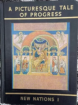 Vintage A Picturesque Tale Of Progress New Nations 1 Olive Miller HC Book 1957 • $20