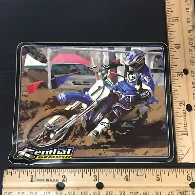 Josh Demuth #1 Yamaha Motocross Renthal Sticker Decal Faded Image • $22.95