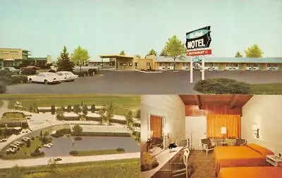 MEXICO Missouri MO   AIR PARK MOTEL  Multi View~Room  ROADSIDE Vintage Postcard • $5.88