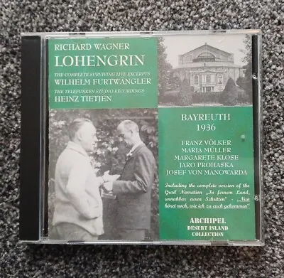 RARE!  Furtwängler/ Tietjen.  Lohengrin. Richard Wagner. Bayreuth 1936  • £60