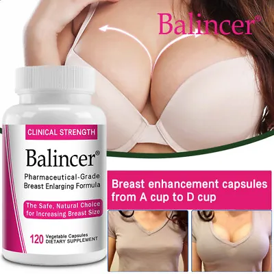 Natural Breast Enlargement Supplements - Increase Breast Size Boost Hormones • $8.26
