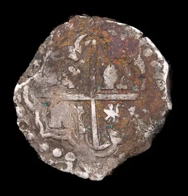 Authentic Spanish Silver 2 Reales Cob Coin - Treasure Pirate Era Potosi • $17.50