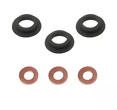 Injector Copper Washers & Dust Seals Fits Massey Ferguson 35 35X 3-Cyl Diesel • $27.99