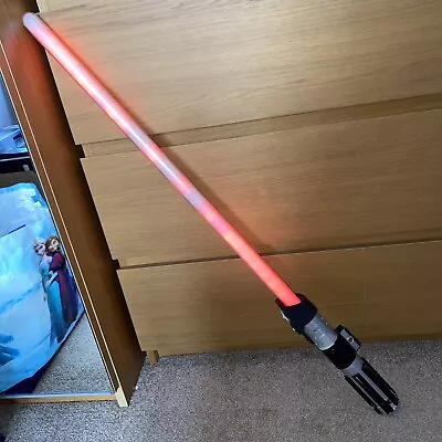 Star Wars Darth Vader Electronic Ultimate FX Lightsaber Red Working But Read • $58.17