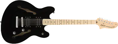 $299.99 • Buy Fender Squier Affinity Series™ Starcaster®, Maple Fingerboard, Black