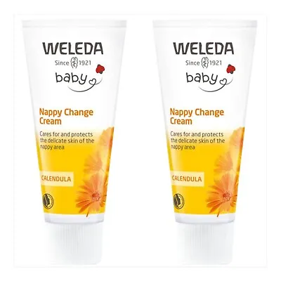 Weleda Calendula Nappy Change Cream 75ml Pack Of 2 • £9.99