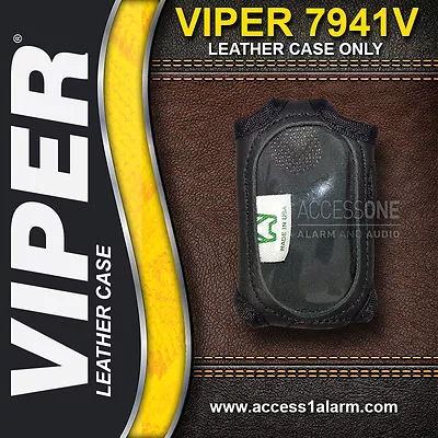 Viper 7941V LEATHER REMOTE CONTROL CASE For Color OLED HD Viper 5902V System • $19.99