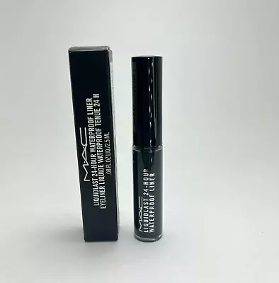 $19.98 • Buy MAC Liquidlast 24 Hour Waterproof Liner LATE NIGHT Eye Liner New In Box