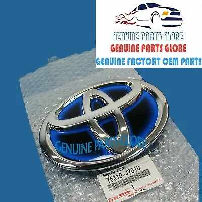 $39.50 • Buy Toyota Hybrid Camry Prius Highlander Genuine Radiator Grille Emblem 75310-47010