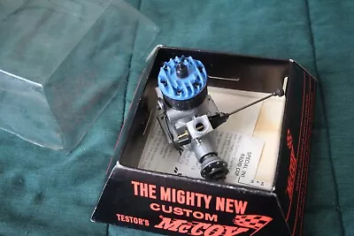 Vintage McCoy 19 RC Blue Head Airplane Engine NEW With Box • $85