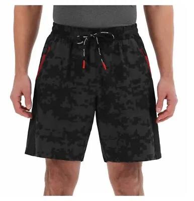 NEW Men's Spyder Active Shorts Camo Print Stretch Woven Shorts Drawstring • $19.95