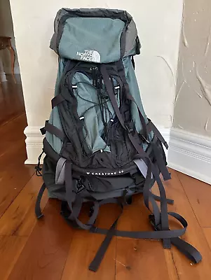 THE NORTH FACE Women’s Crestone 60 Backpacking Frame Backpack Hiking • $69.99