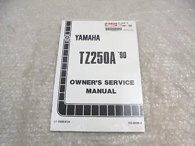 Yamaha TZ250A 1990 Genuine Owners Service Manual New 3TC2819910 • £37.99