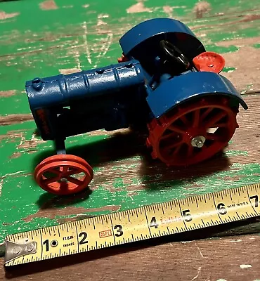 Fordson Blue & With Orange Metal Wheels  Metal Tractor • $40