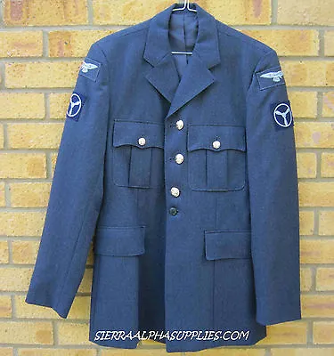 ROYAL AIR FORCE SURPLUS RAF No.1 DRESS BLUE TUNIC SUPER GRADE MENS PARADE JACKET • £24.99