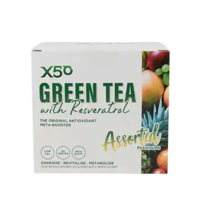 Green Tea X50 60 Serves Tribecca Health X 50 Detox Weight Loss Energy Drink • $57.95