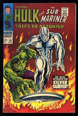$139.99 • Buy Tales To Astonish #93 Marvel 1967 (FN-) 1st Silver Surfer Outside FF! L@@K!