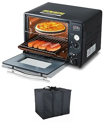 Portable Mini Gas Oven 30L Grill Camping Outdoor Butane 1.3kW Timer Piezo GF-300 • £176.90