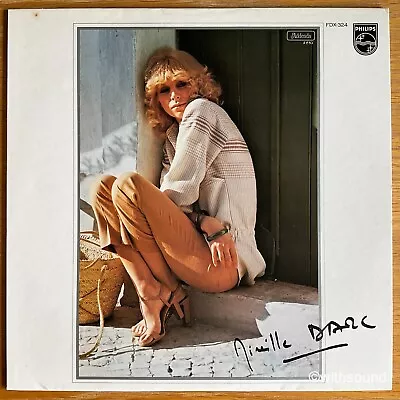 MIREILLE DARC Chante L'amour JAPAN LP 1977 PHILIPS FDX-324 • $36.50