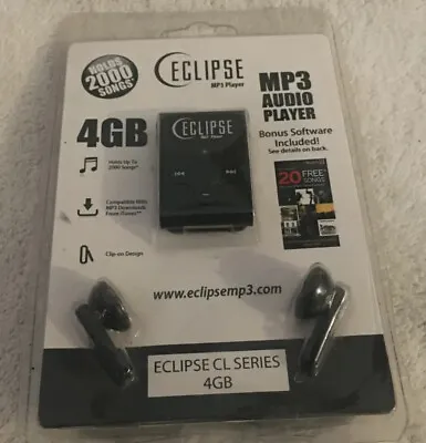 Eclipse MP3 Player Audio Player CL Series 4GB • $23