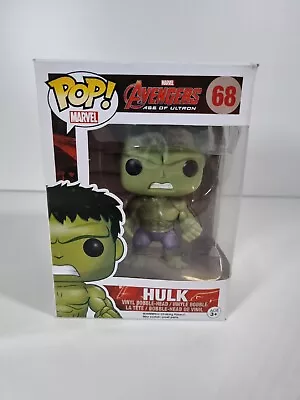 68 Hulk Funko Pop Vinyl Marvel Avengers Age Of Ultron  • £14.99