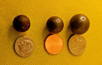 Vintage Metal Musket Balls - Different Sizes • $4.99