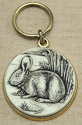 Rabbit Key Chain New Keychain Bunny • $11.99