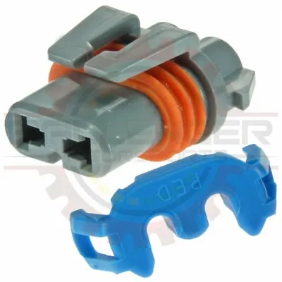 2 Way Metripack 280 Connector Plug For 9006 / H7 / HB4 Headlight Bulb • $9.99