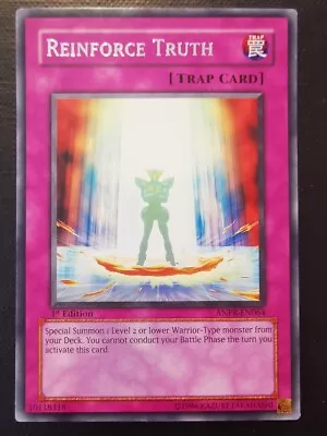 Yugioh ANPR-EN064 Reinforce Truth Common NM/M 1st Edition • $5.60