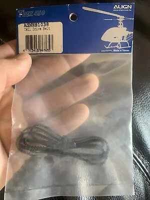 Align AGNHS1038 T-Rex 450 Tail Drive Belt RC Helicopter Part New • $8.99