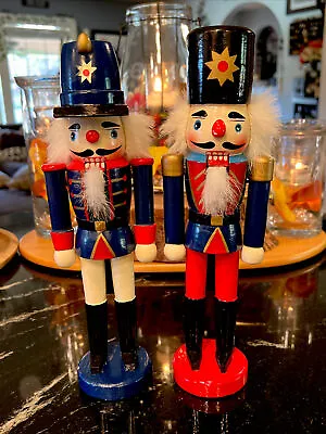 Vintage Christmas Nutcracker 10.5” Set Of 2 Christmas Decor/Decoration • $16.99