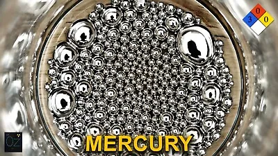 Pure Elemental Mercury Vial 20 Grams Element Sample Hg • $51.54