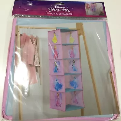 £16.50 • Buy OFFICIAL Disney Princess Hanging Organiser Gift  For Children Rooms