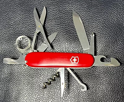 Victorinox EXPLORER Swiss Army Knife - Red - 91mm • $33.50