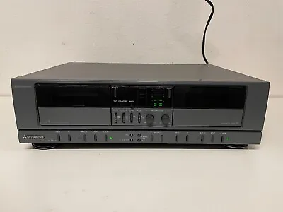Mitsubishi M-T5311 Double Cassette Deck - For Parts Or Repair • $50