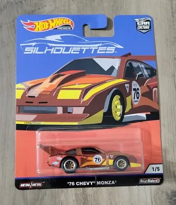 '76 Chevy Monza Hot Wheels Car Culture Premium * Silhouettes * NIP 1:64 Scale • $10.99