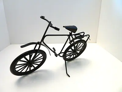 £5.88 • Buy Dolls House Black Metal Bicycle Miniature 1:12th Scale Garden Shop Accessory