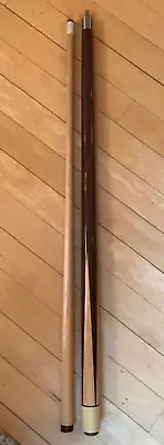 Vintage Pool Cue By Huebler Played Condition No Cracks Slight Wear 18.7oz • $205.50