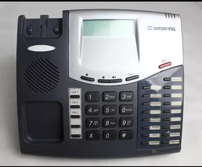 Inter-Tel 550.8520 8520 Access Display Telephone (Cleaned/Tested) No Handset • $14.99