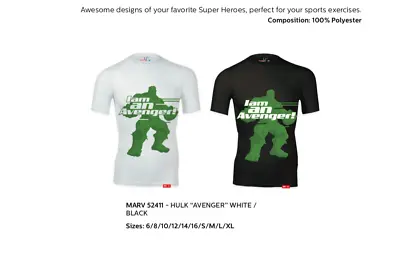 Marvel X Daedo Dae Do HULK Boys Active Wear Tee Shirt   • $15.99