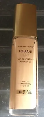 Max Factor Radiant Lift Long Lasting Radiance SPF30 - 55 Golden Natural 30ml • £14.95
