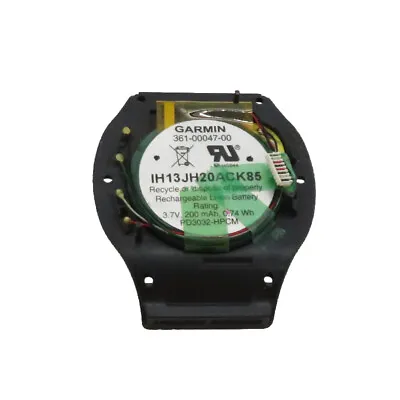 Black Genuine Garmin Forerunner 210W Running Watch GPS Bottom Cover With Battery • $32.99