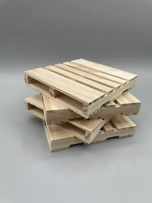 Four (4) Pallets 1/18 Scale Diorama  • $24.50