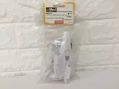 OLD Very Rare Kyosho MINI-Z Racer F1 Ferrari 248 F1 WHITE BODYSET  F/S Japan • $75