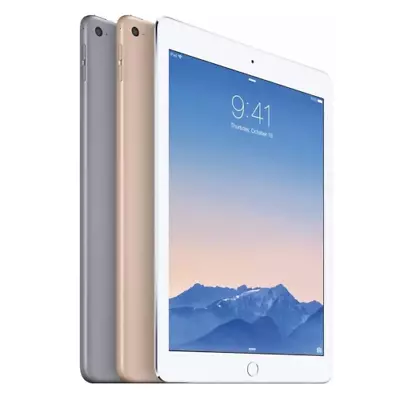 Apple IPad Air 2 - Good – Refurbished -GPS/ 4G - All Sizes & Colours • £109