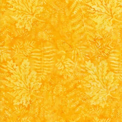 Daffodil Yellow Tonga Batik Fabric - B7781 - Timeless Treasures - Play • $12.99