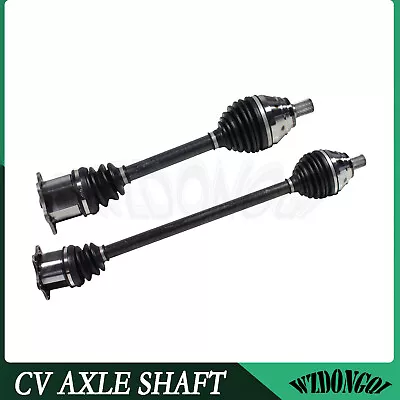 Pair Front CV Joint Axle Drive Shaft For VW Jetta TDI Sedan Wagon 2.0L AT 09-15 • $156.99