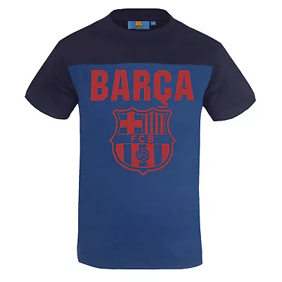 £11.99 • Buy FC Barcelona T-Shirt Mens Graphic OFFICIAL Football Gift