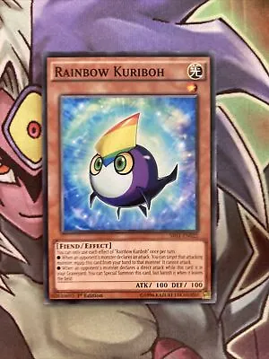 SR01-EN022 Rainbow Kuriboh Common 1st Edition NM Yugioh Card • £3.25